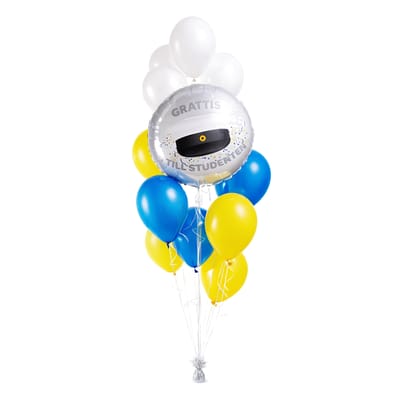 Ballongbukett Kit Studentballonger