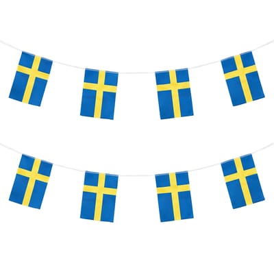 Girlang Svenska Flaggor