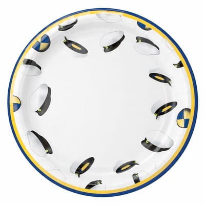 Papperstallrikar Studentmössor