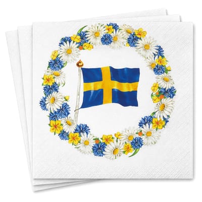 Servetter Sverige Blomkrans