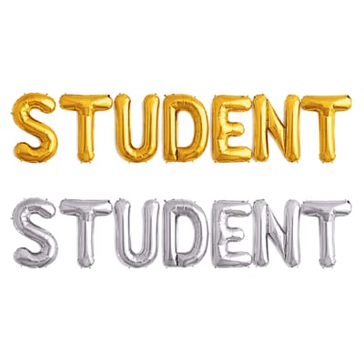 Student Bokstavsballonger Folie