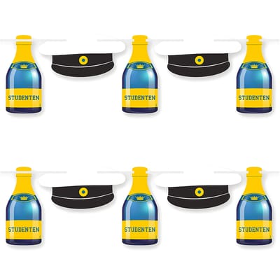 Student Girlang Studentmössor & Flaskor