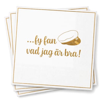 Student Servetter Fy Fan Vad Jag Är Bra