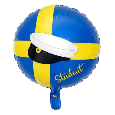 Studentballong med Studentmössa Folie