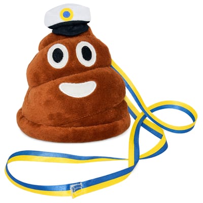 Studentnalle Emoji Poop Mjukis