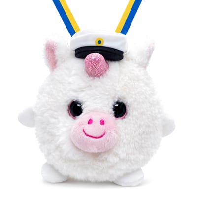 Studentnalle Enhörning Rund