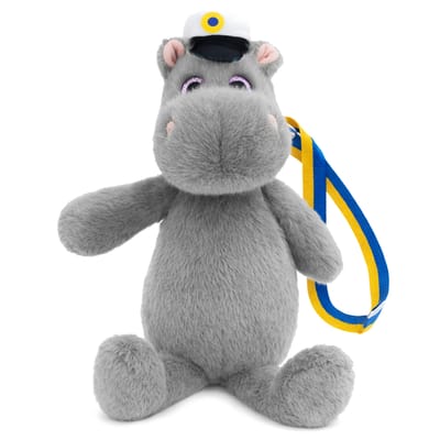 Studentnalle Flodhäst Stor