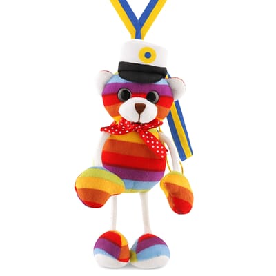 Studentnalle Regnbågsfärgad