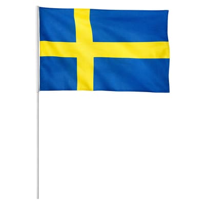 Svensk Flagga på Pinne
