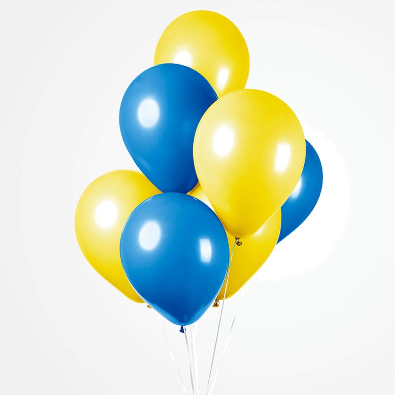Blå & Gula Ballonger bild 2