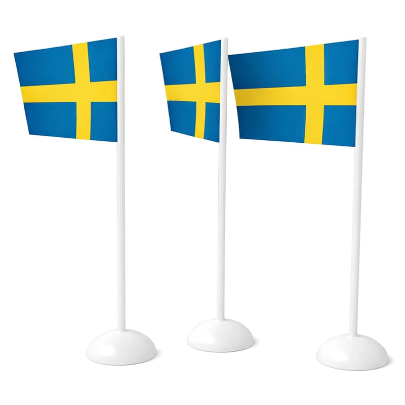 Bordsflaggor Sverige