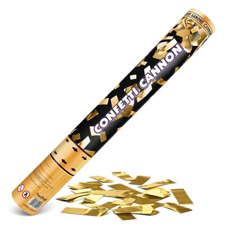 Konfettikanon Guld