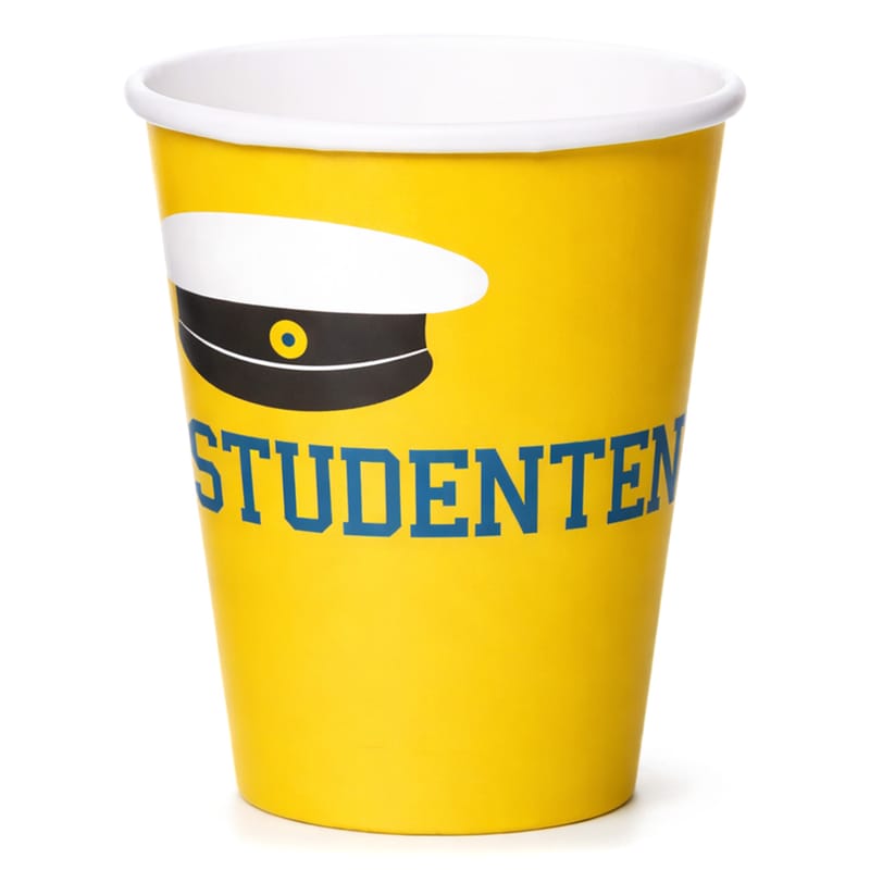 Pappersmuggar Studenten Blå/Gul bild 2