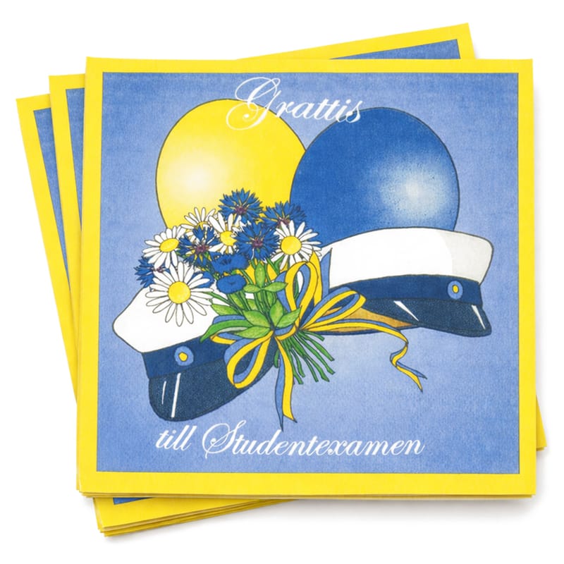 Servetter Student Grattis