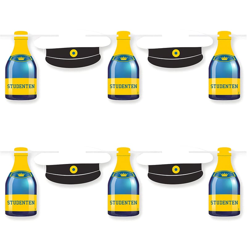 Student Girlang Studentmössor & Flaskor