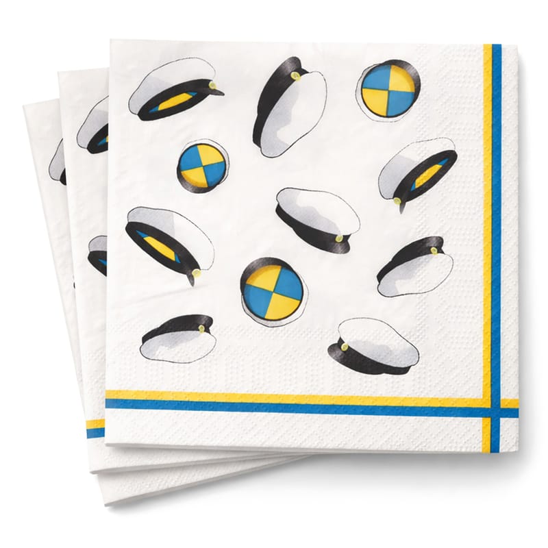 Student Servetter med Studentmössor