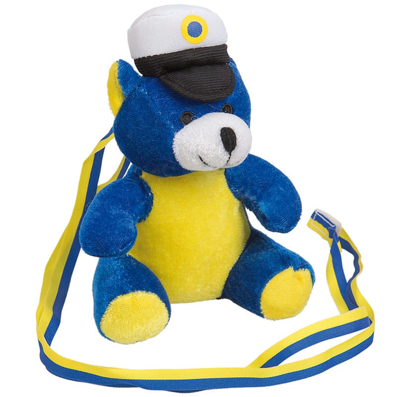 Studentnalle Björn Blå/Gul