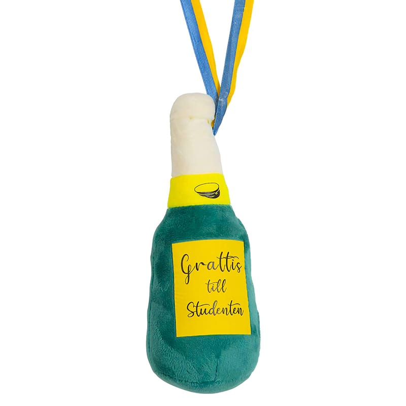 Studentnalle Champagneflaska