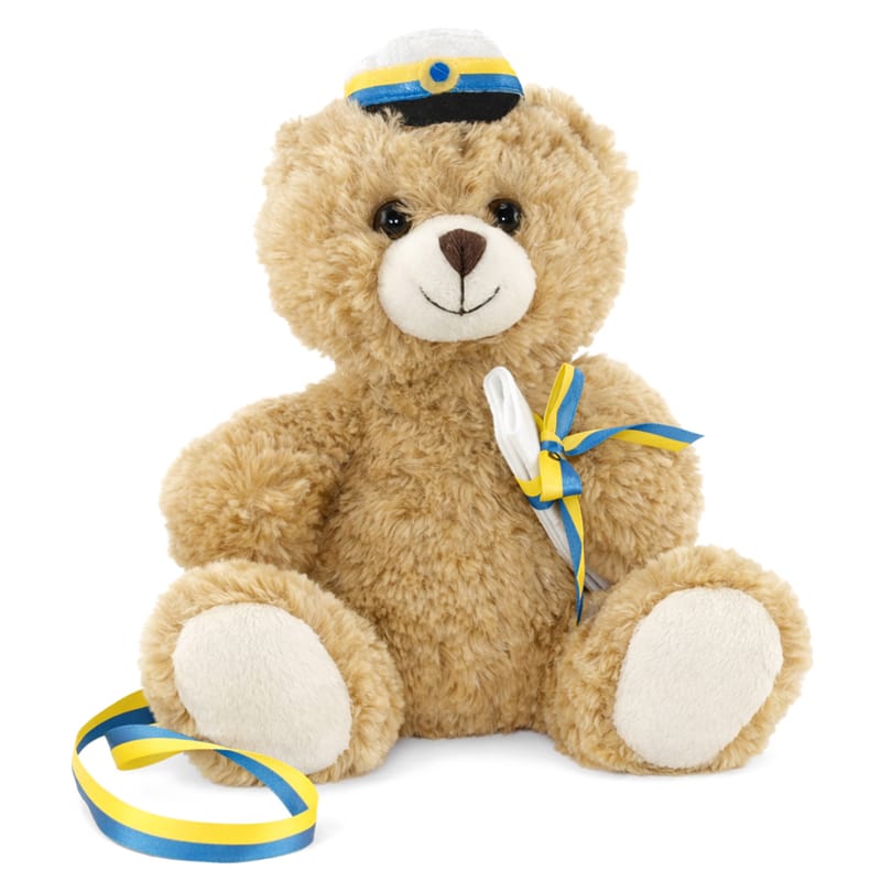 Studentnalle Gosedjur med Diplom