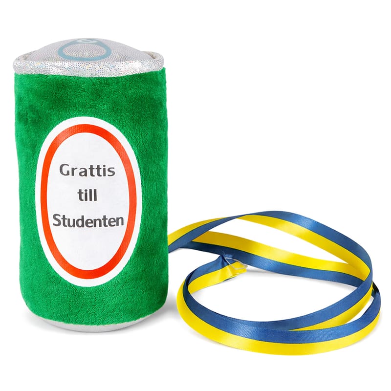 Studentnalle Grattis Burk