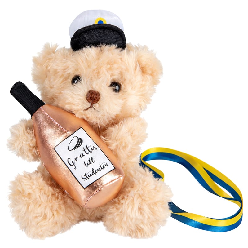 Studentnalle med Flaska