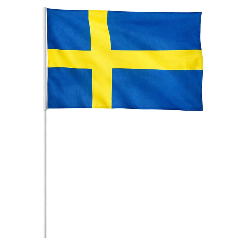 Svensk Flagga på Pinne