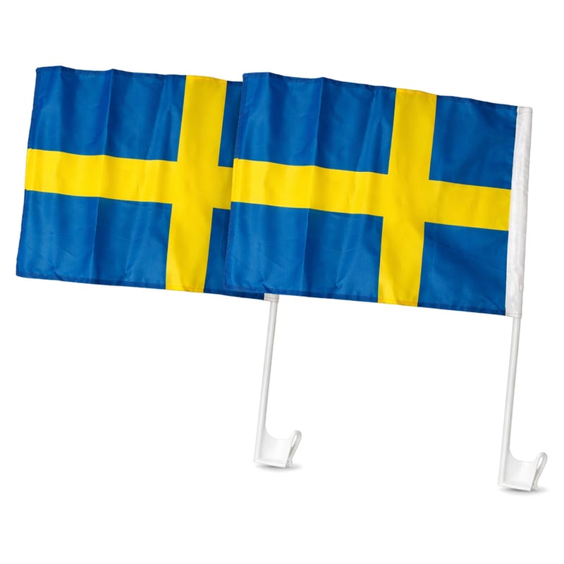 Sverige Flagga Bil bild 2